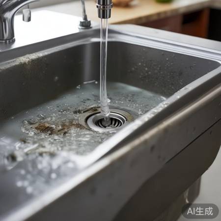 管道堵塞,杂质导致水流减小