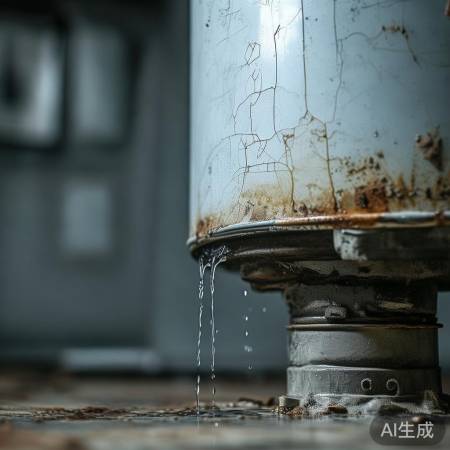 热水器内胆老化，出水变小